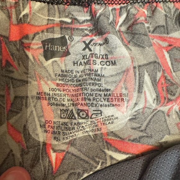 ♥️HANES X-TEMP Tag Less Performance  Men's Boxer Briefs Men's XL Shorts Athletic - Picture 10 of 11